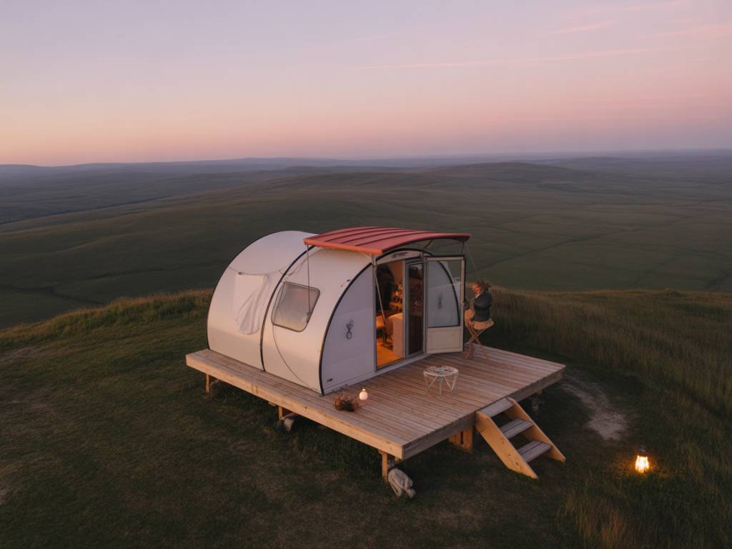 Séjour romantique : campings insolites et hébergements atypiques en ardèche pour une escapade à deux