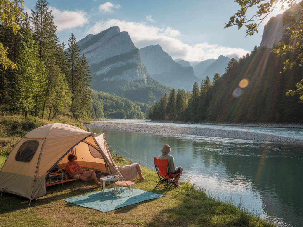 Les plus beaux campings en bord de rivière en ardèche pour se rafraîchir l’été et profiter de la nature
